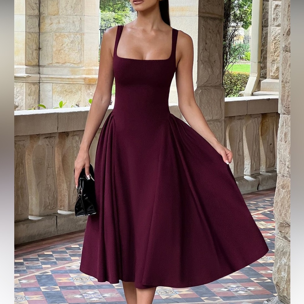 Babyboo Betty Cherry lacquer dress